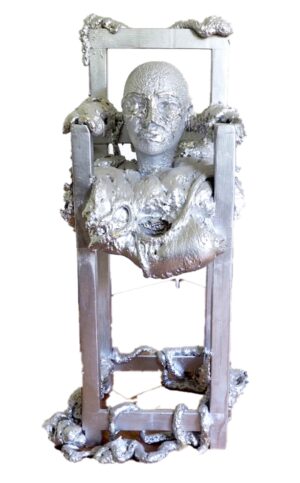 Skulptur Space Oddity von Art Russi